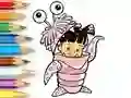 Hra Coloring Book: Monster Costume Girl