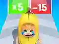 Hra Epic Banana Run: Merge Master