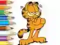 Hra Coloring Book: Garfield Hamburger