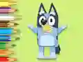 Hra Coloring Book: Happy Bluey
