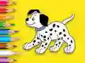 Hra Coloring Book: Cute Spotted Dog