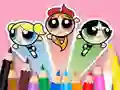 Hra Coloring Book: The Powerpuff Girls