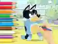 Hra Coloring Book: Bluey And Bingo