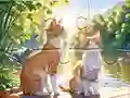 Hra Jigsaw Puzzle: Cats In Pairs