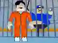 Hra Obby: Escape from Barry Prison