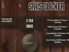 Hra SNUS Clicker