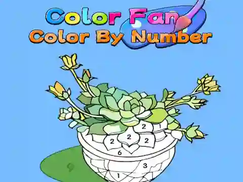 Hra Color Fan: Color By Number