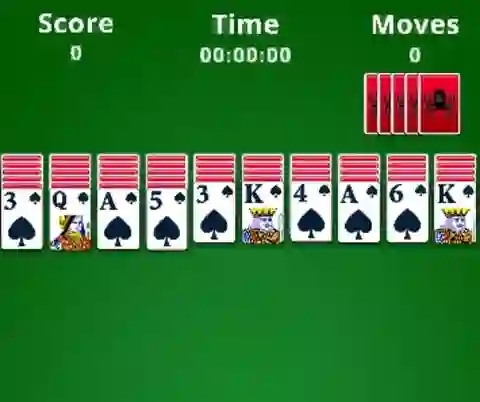 Hra Spider Solitaire
