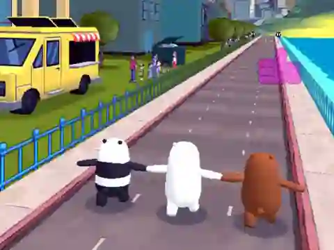 Hra We Bare Bears Bear Parkour