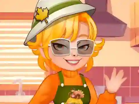 Hra Roxie's Kitchen Thanksgiving Cupcake