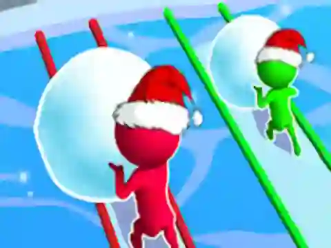 Hra Snow Race: Christmas Runner