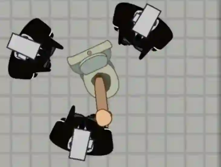Hra 100 Cameramans vs 100 Toilets