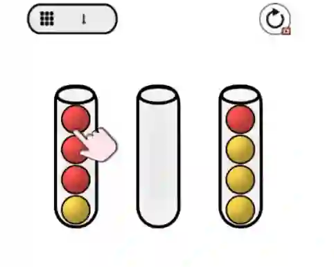 Hra Balls Sorter
