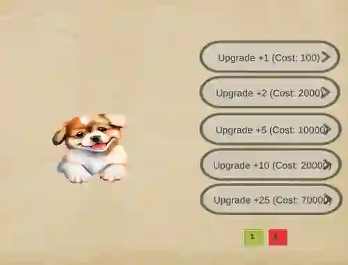 Hra Dog Clicker