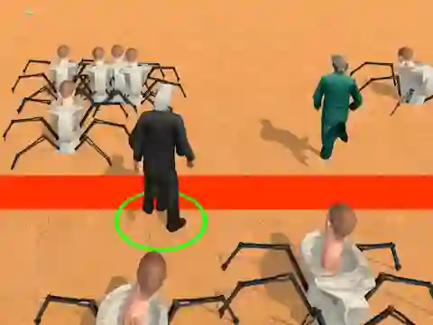 Hra Cameraman vs Skibidi Survival