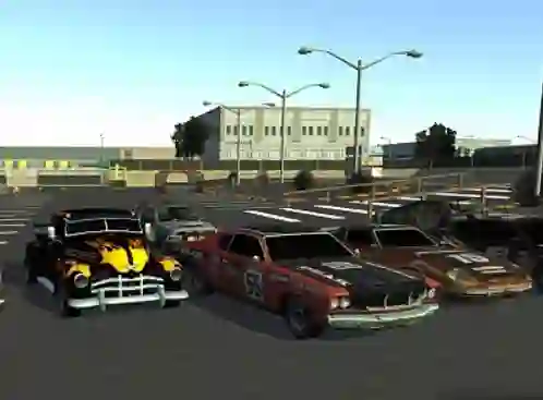 Hra RealDerby: Royal battle on the car