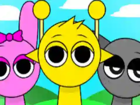 Hra Sprunki Spot the 5 Differences
