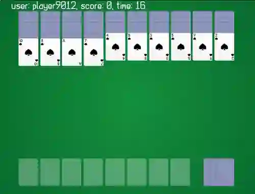 Hra Spider Solitaire Classic Ver