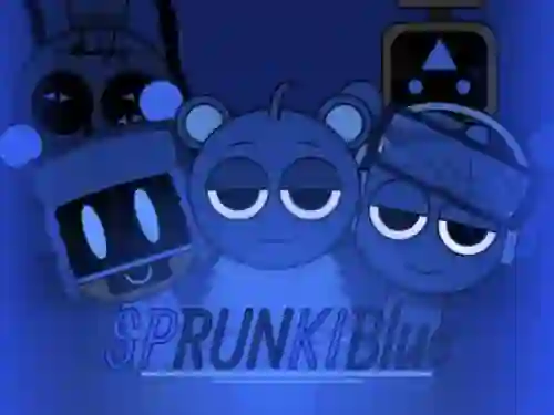 Hra Sprunki Blue Mod