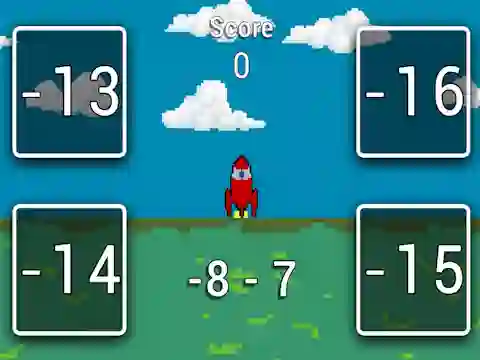 Hra Rocket Math