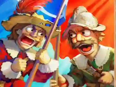 Hra Musketeers Gunpowder vs Steel