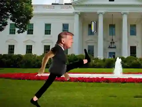 Hra Trump Wobble Walk Challenge
