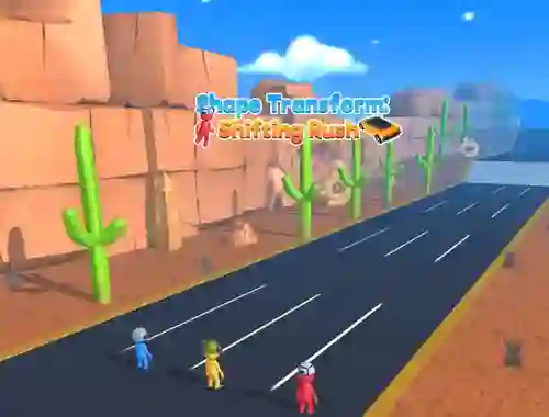 Hra Shape Transform: Shifting Rush