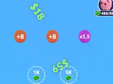Hra Money Factory: Earn a Billion