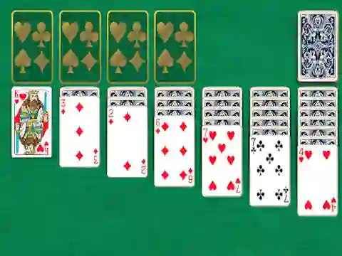 Hra Klondike Classic Solitaire