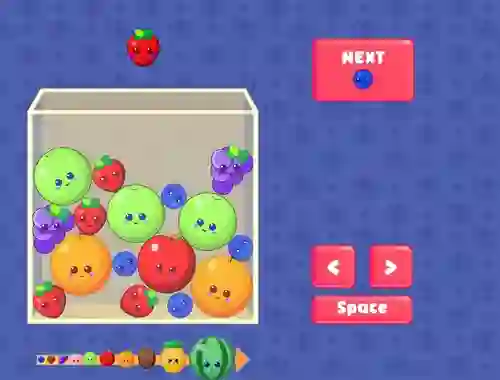 Hra Fruit Merge