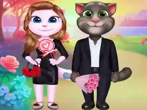 Hra Kitty Couple Lovely Valentine