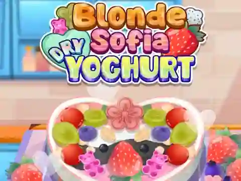 Hra Blonde Sofia: Dry Yoghurt