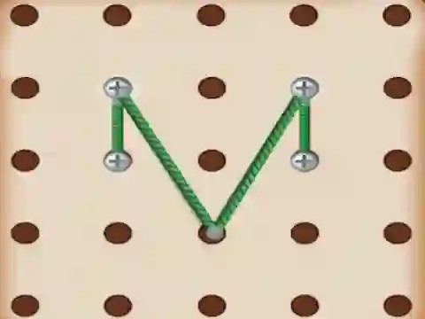 Hra Twisted Rope Merge