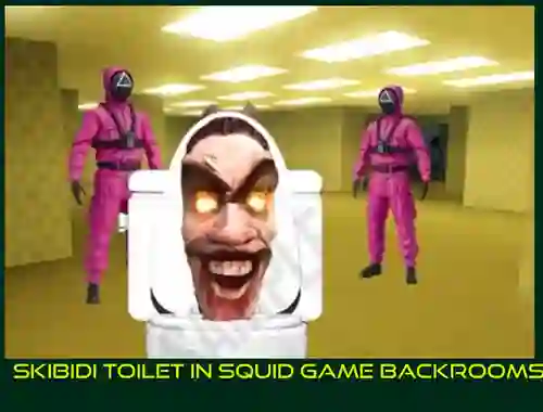 Hra Skibidi Toilet in Squid Game Backrooms