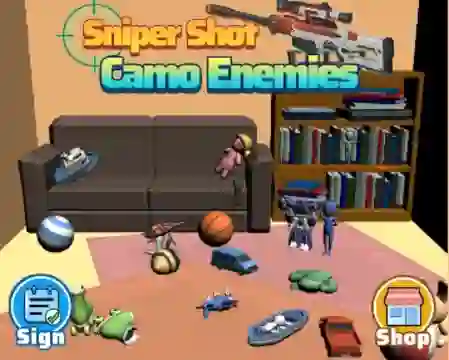 Hra Sniper Shot Camo Enemies