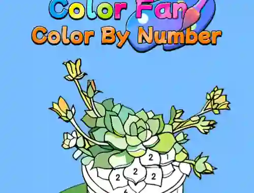 Hra Color Fan Color By Number