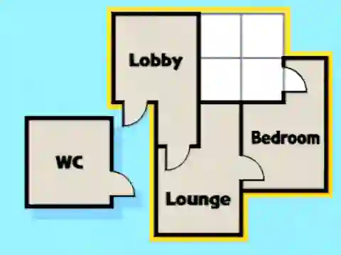 Hra Room Sort - Floor Plan