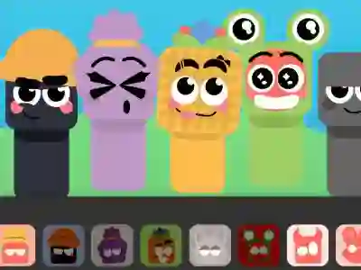 Hra Sprunbox: The Qoobies