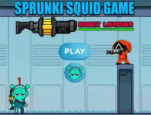 Hra Sprunki Squid Game Rocket Launcher