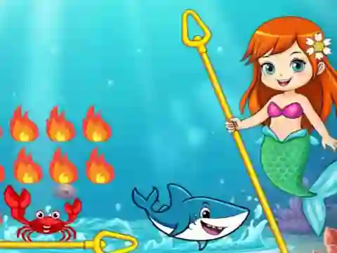 Hra Princess vs Shark