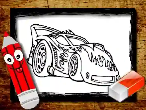 Hra Back To School Car Coloring Book