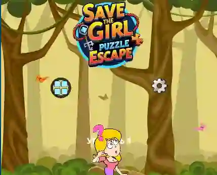 Hra Save the Girl Puzzle Escape