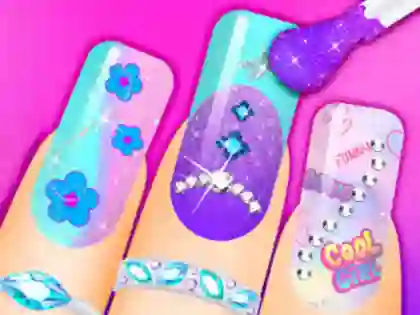 Hra Coloring Book: Nail Art