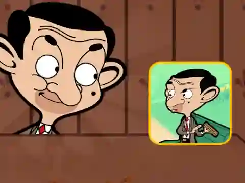 Hra Mr Bean Solve Puzzle