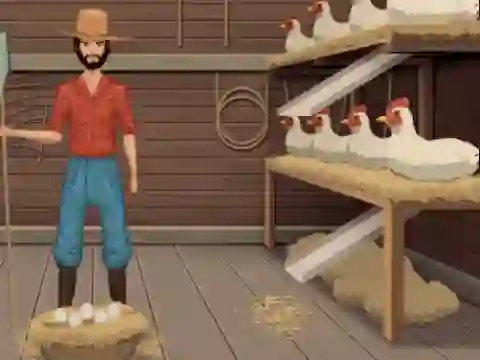 Hra Egg catcher