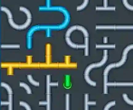 Hra Connect The Pipes Water Puzzle