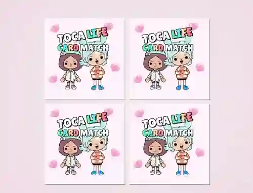 Hra Toca Life Memory Card Match