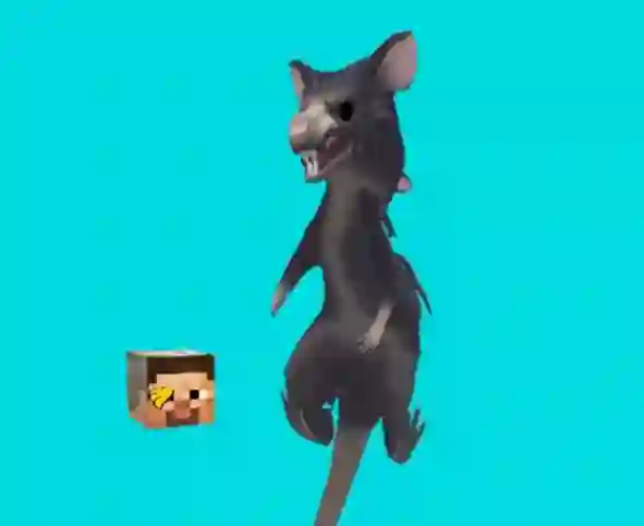 Hra Ratomilton Spinning Flappy Minecraf