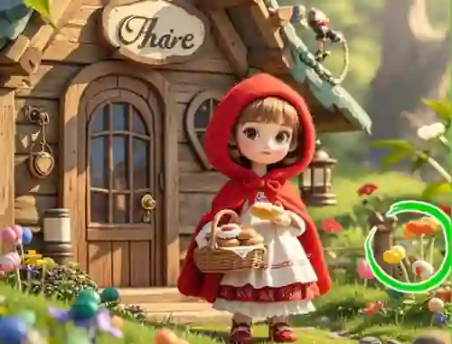 Hra Find The Differences: Granny Wolf