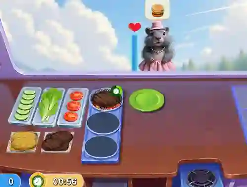 Hra Marmot Diner Dash